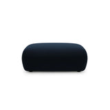 Kate Pouf rechteckig, mit Bezug aus Samt (Salvador 05) in Königsblau, 99x60 cm – Bild 1