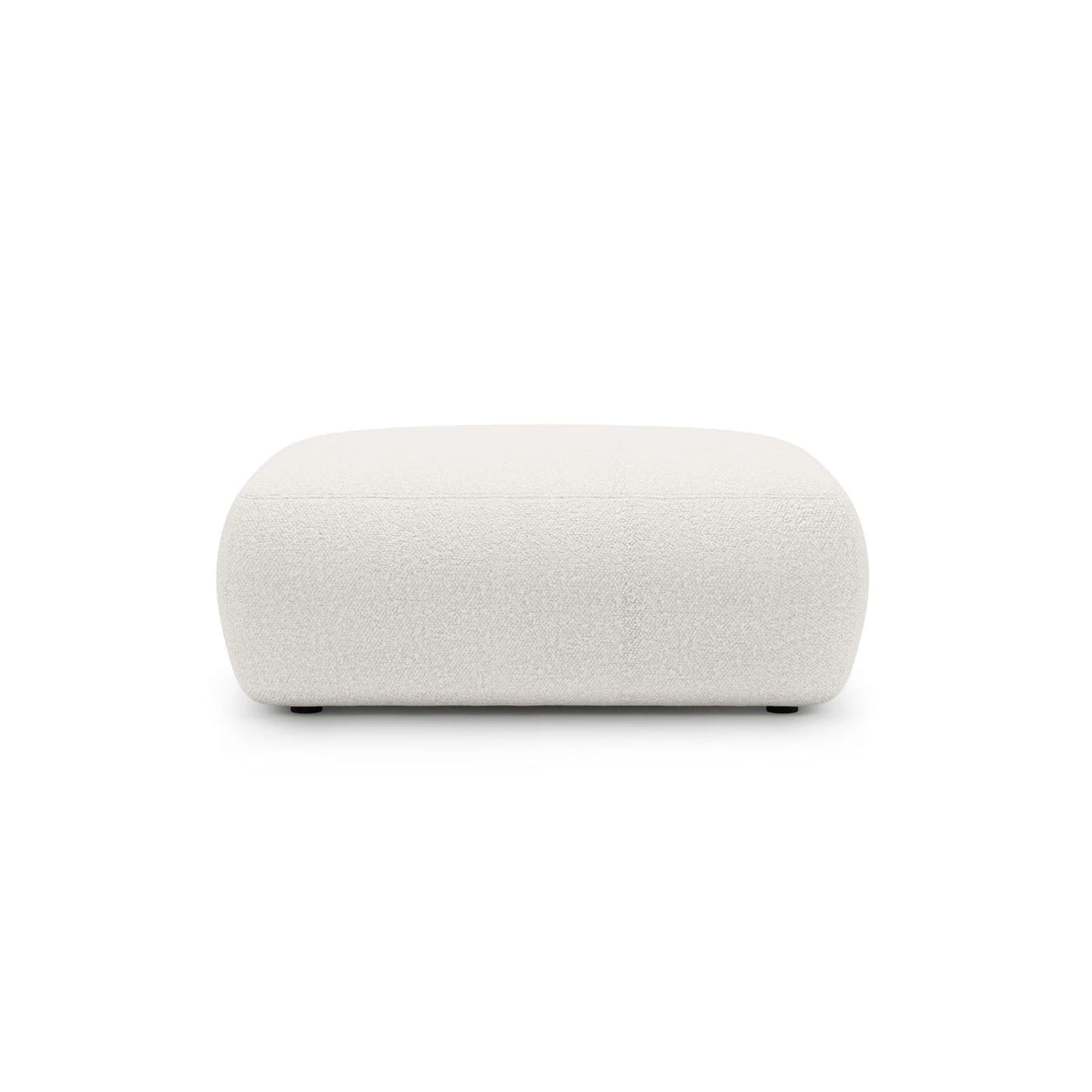 Kate Pouf rechteckig, mit Bezug aus Samt, Strukturstoff oder Boucle, 99x60 cm – Bild 1