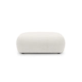 Kate Pouf rechteckig, mit Bezug aus Samt, Strukturstoff oder Boucle, 99x60 cm – Bild 1