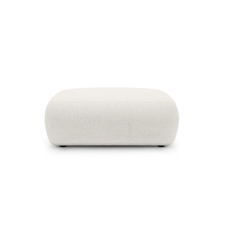 Kate Pouf rechteckig, mit Bezug aus Samt, Strukturstoff oder Boucle, 99x60 cm – Bild 1