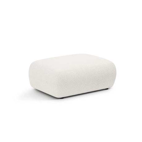 Kate Pouf rechteckig, mit Bezug aus Samt, Strukturstoff oder Boucle, 99x60 cm – Bild 2