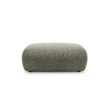 Kate Pouf rechteckig, mit Bezug aus Strukturierter Stoff (Puente 33) in Moss Green Melange, 99x60 cm – Bild 1