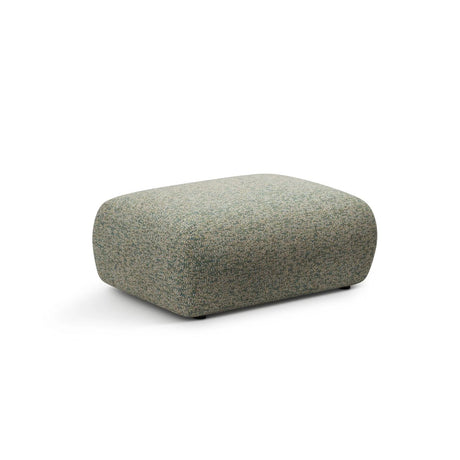 Kate Pouf rechteckig, mit Bezug aus Strukturierter Stoff (Puente 33) in Moss Green Melange, 99x60 cm – Bild 2