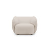 Kate Sessel mit Bezug aus Boucle (Baloo 2074) in Beige, 108x89 cm – Bild 1