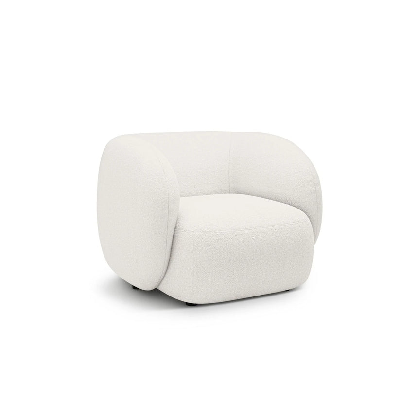 Kate Sessel mit Bezug aus Samt, Strukturstoff oder Boucle, 108x89 cm – Bild 2