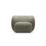 Kate Sessel mit Bezug aus Strukturierter Stoff (Puente 33) in Moss Green Melange, 108x89 cm – Bild 1