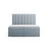 Kelp Boxspringbett mit Stauraum und Kopfteil in Samt (Blu06) in Hellblau, 160x200 cm – Bild 1