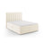 Kelp Boxspringbett mit Stauraum und Kopfteil in Samt (Blu22) in Leichtes Beige, 160x200 cm – Bild 3