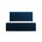 Kelp Boxspringbett mit Stauraum und Kopfteil in Samt (Blu86) in Königsblau, 180x200 cm – Bild 1