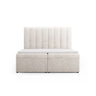 Kelp Boxspringbett mit Stauraum und Kopfteil in Samt oder Strukturstoff, 160x200 cm – Bild 1
