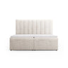 Kelp Boxspringbett mit Stauraum und Kopfteil in Samt oder Strukturstoff, 180x200 cm – Bild 1