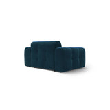 Kendal 2-Sitzer Sofa mit Bezug aus Samt (Ma2211) in Marineblau, 156x103 cm – Bild 5
