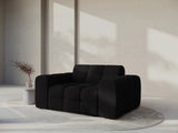 Kendal 2-Sitzer Sofa mit Bezug aus Samt (Ma2219) in Schwarz, 156x103 cm – Bild 2