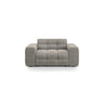 Kendal 2-Sitzer Sofa mit Bezug aus Samt (Ma2241) in Dunkelgrau, 156x103 cm – Bild 1