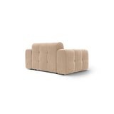 Kendal 2-Sitzer Sofa mit Bezug aus Samt (Ma2282) in Almond Beige, 156x103 cm – Bild 5