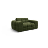 Kendal 2-Sitzer Sofa mit Bezug aus Samt (Ma2295) in Army Green, 156x103 cm – Bild 4