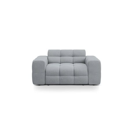 Kendal 2-Sitzer Sofa mit Bezug aus Strukturierter Stoff (Ota10) in Platinum, 156x103 cm – Bild 1