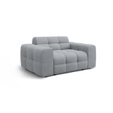 Kendal 2-Sitzer Sofa mit Bezug aus Strukturierter Stoff (Ota10) in Platinum, 156x103 cm – Bild 4