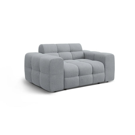 Kendal 2-Sitzer Sofa mit Bezug aus Strukturierter Stoff (Ota10) in Platinum, 156x103 cm – Bild 4