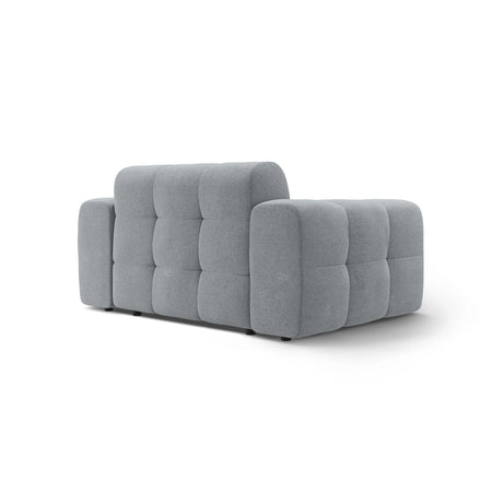 Kendal 2-Sitzer Sofa mit Bezug aus Strukturierter Stoff (Ota10) in Platinum, 156x103 cm – Bild 5