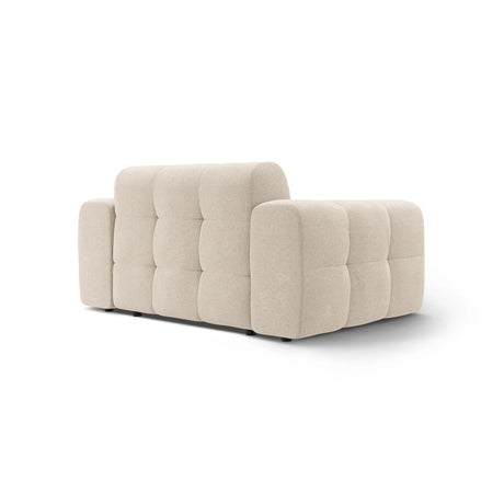 Kendal 2-Sitzer Sofa mit Bezug aus Strukturierter Stoff (Ota8) in Beige, 156x103 cm – Bild 5
