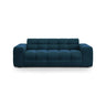 Kendal 3-Sitzer Sofa mit Bezug aus Samt (Ma2211) in Marineblau, 222x103 cm – Bild 1