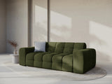 Kendal 3-Sitzer Sofa mit Bezug aus Samt (Ma2295) in Army Green, 222x103 cm – Bild 2