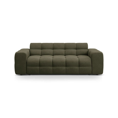 Kendal 3-Sitzer Sofa mit Bezug aus Strukturierter Stoff (Ota13) in Amazon grün, 222x103 cm – Bild 1