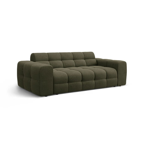 Kendal 3-Sitzer Sofa mit Bezug aus Strukturierter Stoff (Ota13) in Amazon grün, 222x103 cm – Bild 4