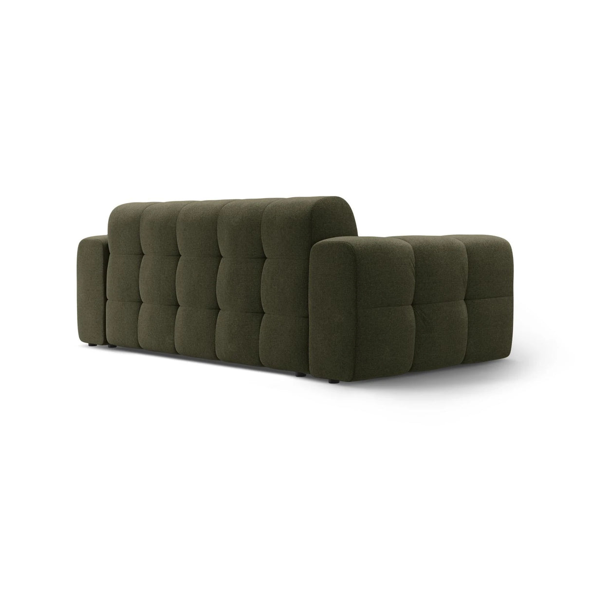 Kendal 3-Sitzer Sofa mit Bezug aus Strukturierter Stoff (Ota13) in Amazon grün, 222x103 cm – Bild 5