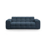 Kendal 3-Sitzer Sofa mit Bezug aus Strukturierter Stoff (Ota18) in Marineblau, 222x103 cm – Bild 1