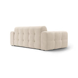 Kendal 3-Sitzer Sofa mit Bezug aus Strukturierter Stoff (Ota8) in Beige, 222x103 cm – Bild 5