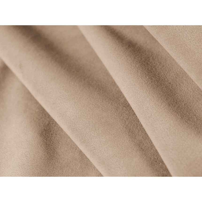 Kendal 4-Sitzer Ecksofa Links, mit Bezug aus Samt (Ma2282) in Almond Beige, 256x173 cm – Bild 6