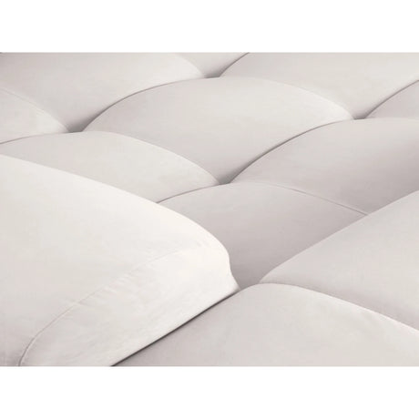 Kendal 4-Sitzer Ecksofa Links, mit Bezug aus Samt oder Strukturstoff, 256x173 cm – Bild 7