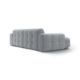 Kendal 4-Sitzer Ecksofa Links, mit Bezug aus Strukturierter Stoff (Ota10) in Platinum, 256x173 cm – Bild 5