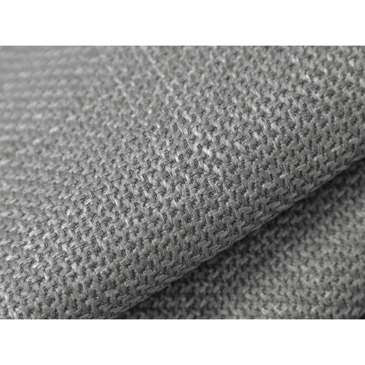 Kendal 4-Sitzer Ecksofa Links, mit Bezug aus Strukturierter Stoff (Ota10) in Platinum, 256x173 cm – Bild 6