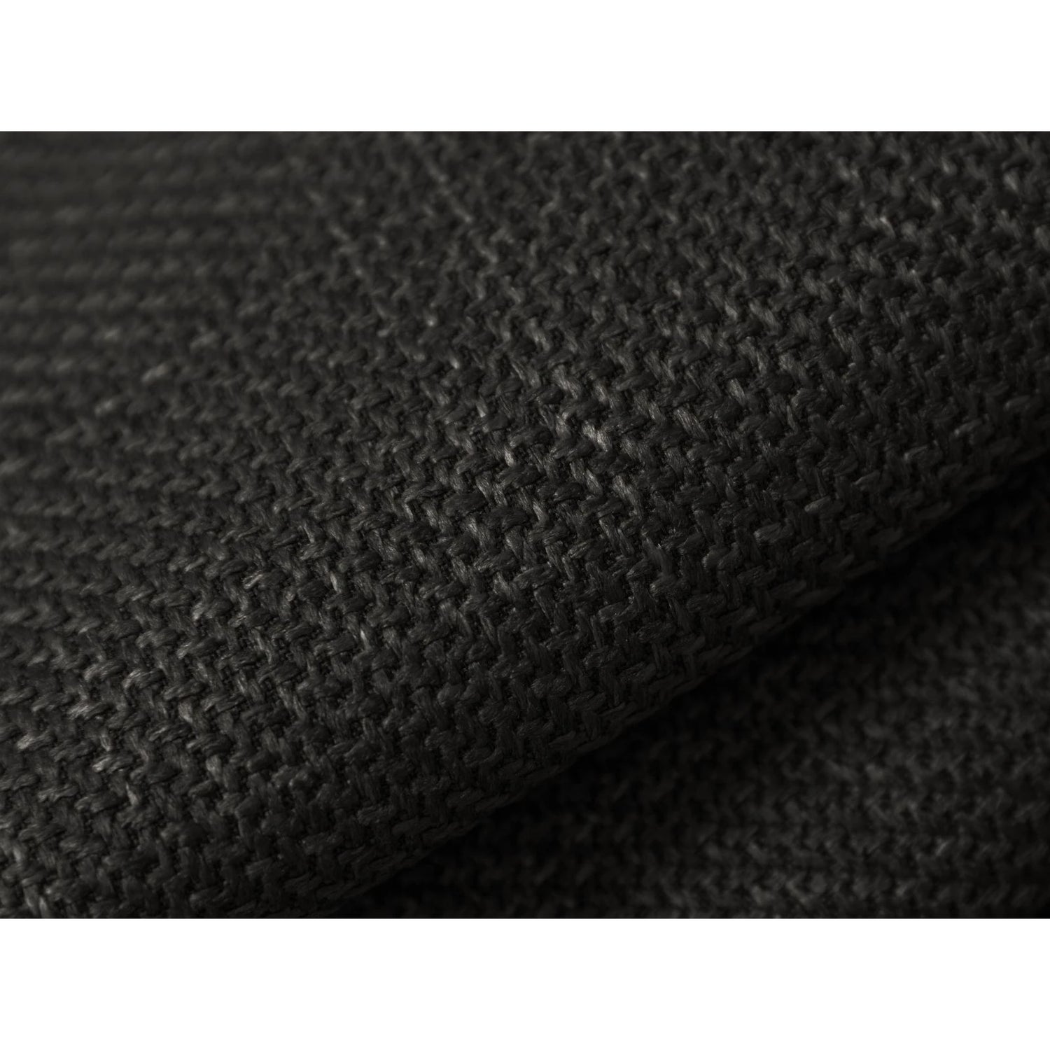Kendal 4-Sitzer Ecksofa Links, mit Bezug aus Strukturierter Stoff (Ota12) in Schwarz, 256x173 cm – Bild 6