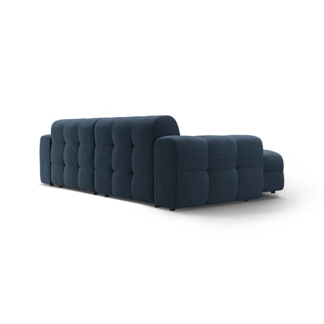 Kendal 4-Sitzer Ecksofa Links, mit Bezug aus Strukturierter Stoff (Ota18) in Marineblau, 256x173 cm – Bild 5