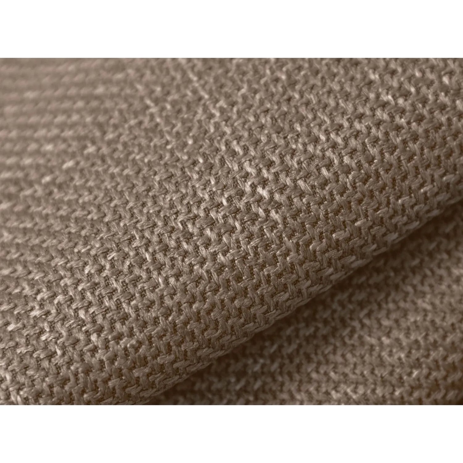 Kendal 4-Sitzer Ecksofa Links, mit Bezug aus Strukturierter Stoff (Ota7) in Dunkelbeige, 256x173 cm – Bild 6