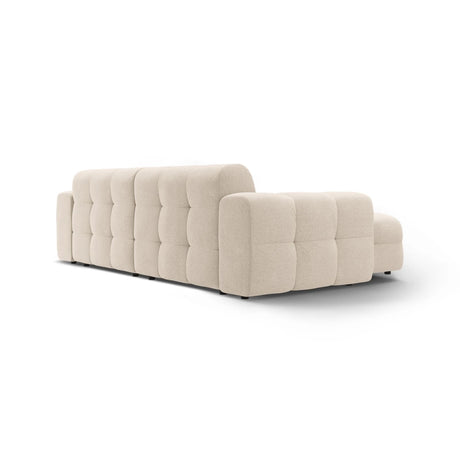 Kendal 4-Sitzer Ecksofa Links, mit Bezug aus Strukturierter Stoff (Ota8) in Beige, 256x173 cm – Bild 5