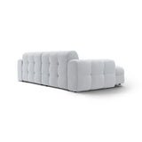 Kendal 4-Sitzer Ecksofa Links, mit Bezug aus Strukturierter Stoff (Ota9) in Hellgrau, 256x173 cm – Bild 5
