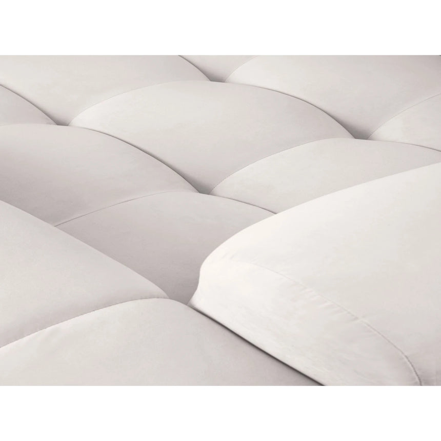 Kendal 4-Sitzer Ecksofa Rechts, mit Bezug aus Samt oder Strukturstoff, 256x173 cm – Bild 7