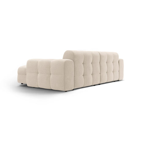 Kendal 4-Sitzer Ecksofa Rechts, mit Bezug aus Strukturierter Stoff (Ota8) in Beige, 256x173 cm – Bild 5
