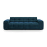 Kendal 4-Sitzer Sofa mit Bezug aus Samt (Ma2211) in Marineblau, 255x103 cm – Bild 1