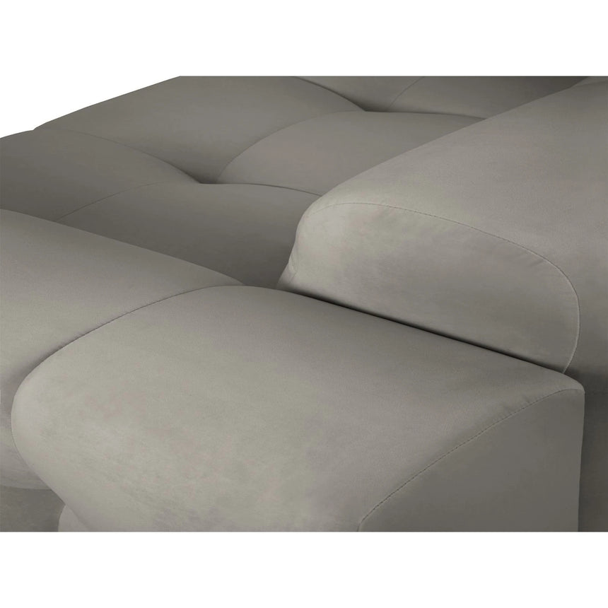 Kendal 4-Sitzer Sofa mit Bezug aus Samt (Ma2241) in Dunkelgrau, 255x103 cm – Bild 7