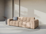 Kendal 4-Sitzer Sofa mit Bezug aus Samt (Ma2282) in Almond Beige, 255x103 cm – Bild 2