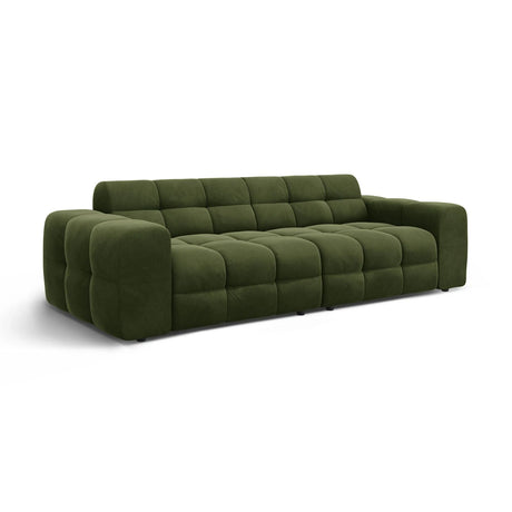 Kendal 4-Sitzer Sofa mit Bezug aus Samt (Ma2295) in Army Green, 255x103 cm – Bild 4