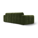 Kendal 4-Sitzer Sofa mit Bezug aus Samt (Ma2295) in Army Green, 255x103 cm – Bild 5