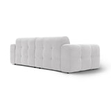 Kendal 4-Sitzer Sofa mit Bezug aus Samt oder Strukturstoff, 255x103 cm – Bild 5