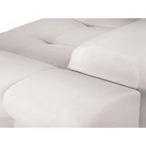 Kendal 4-Sitzer Sofa mit Bezug aus Samt oder Strukturstoff, 255x103 cm – Bild 7